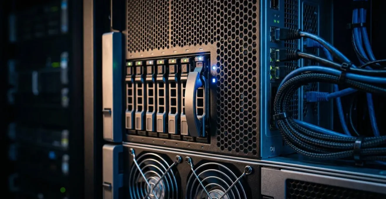 Système de stockage numérique sécurisé avec serveurs professionnels