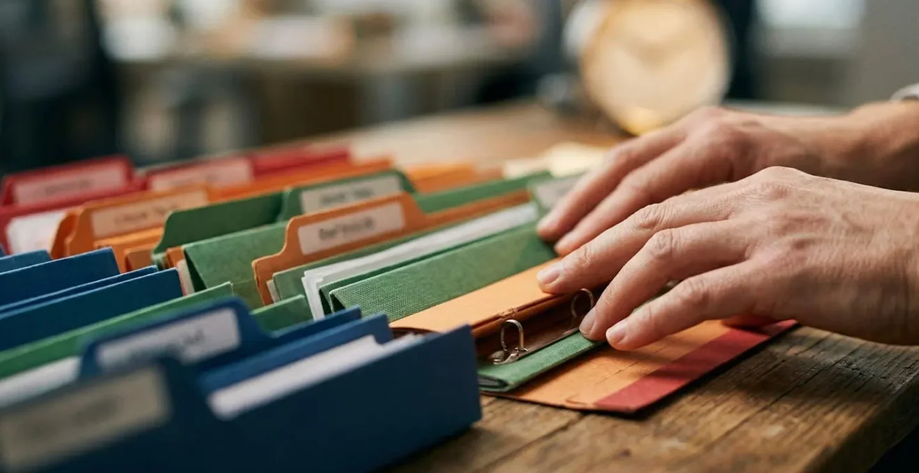Organisation méthodique de documents pour réponse juridique urgente